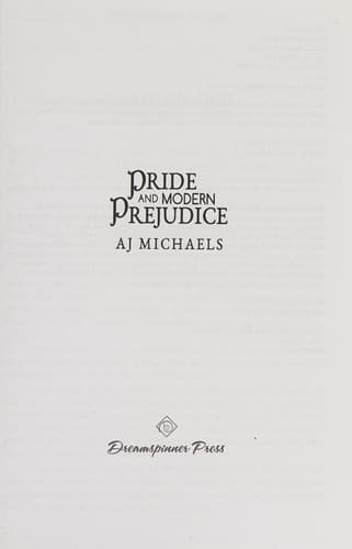 Cover of Pride and Modern Prejudice