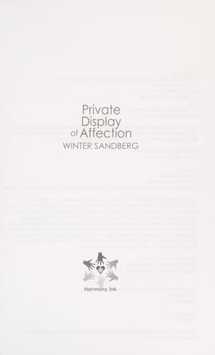 Cover of Private Display of Affection