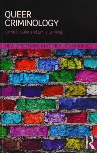 Cover of Queer criminology