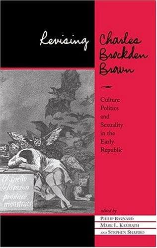 Cover of Revising Charles Brockden Brown