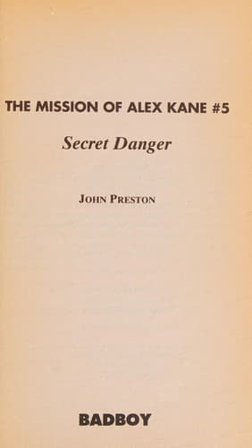 Cover of Secret danger