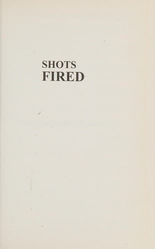 Cover of Shots Fired