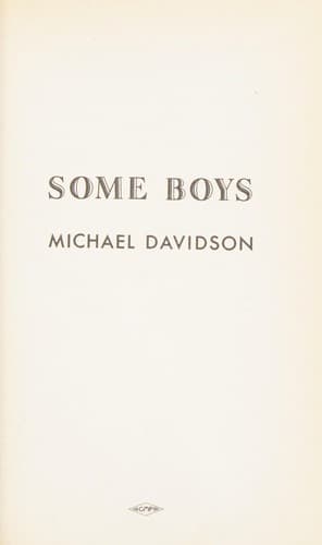 Cover of Some Boys