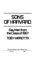 Cover of Sons of Harvard