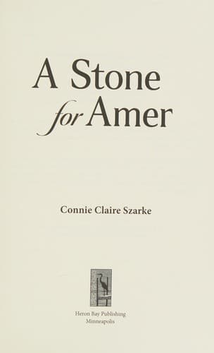 Cover of Stone for Amer - 2nd Edition
