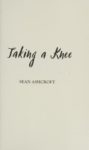 Cover of Taking a knee