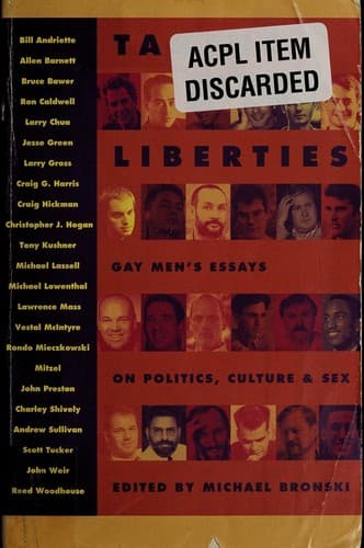 Cover of Taking liberties
