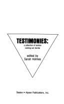 Cover of Testimonies