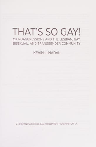 Cover of That's so gay!