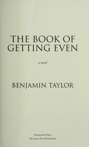 Cover of The book of getting even