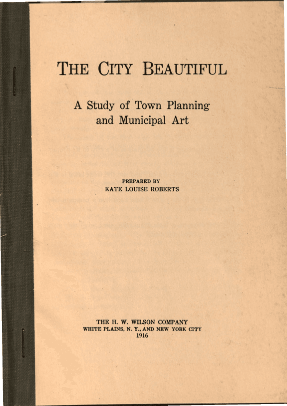 Cover of The City Beautiful