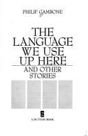 Cover of The language we use up here
