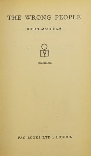 Cover of The wrong people