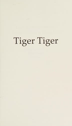 Cover of Tiger tiger