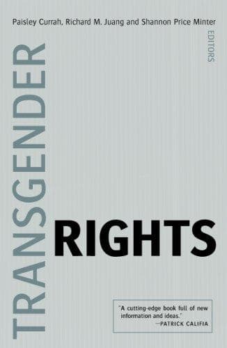 Cover of Transgender rights