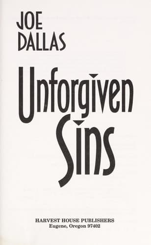 Cover of Unforgiven sins