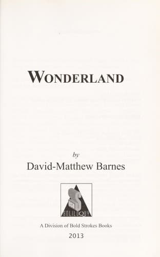 Cover of Wonderland