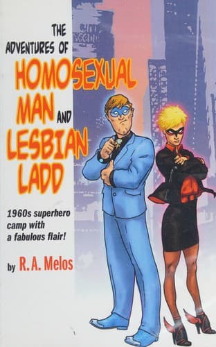 Cover of Adventures of Homosexual Man and Lesbian Ladd
