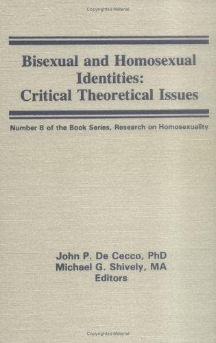 Cover of Bisexual and Homosexual Identities