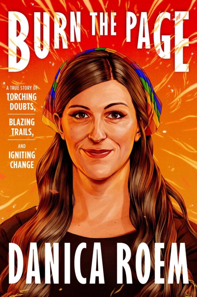 Cover of Burn the Page: A True Story of Torching Doubts, Blazing Trails, and Igniting Change