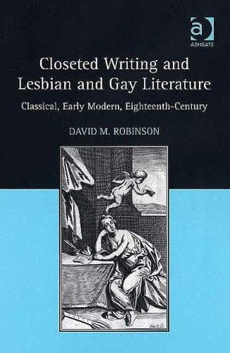Cover of Closeted Writing and Lesbian and Gay Literature