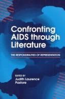 Cover of Confronting AIDS through literature