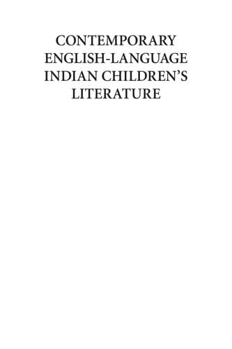 Cover of Contemporary English-language Indian children's literature