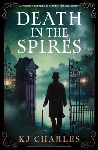 Cover of Death in the Spires A Completely Gripping and Addictive Historical Mystery