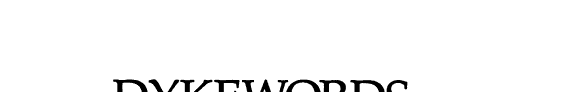 Cover of Dykewords