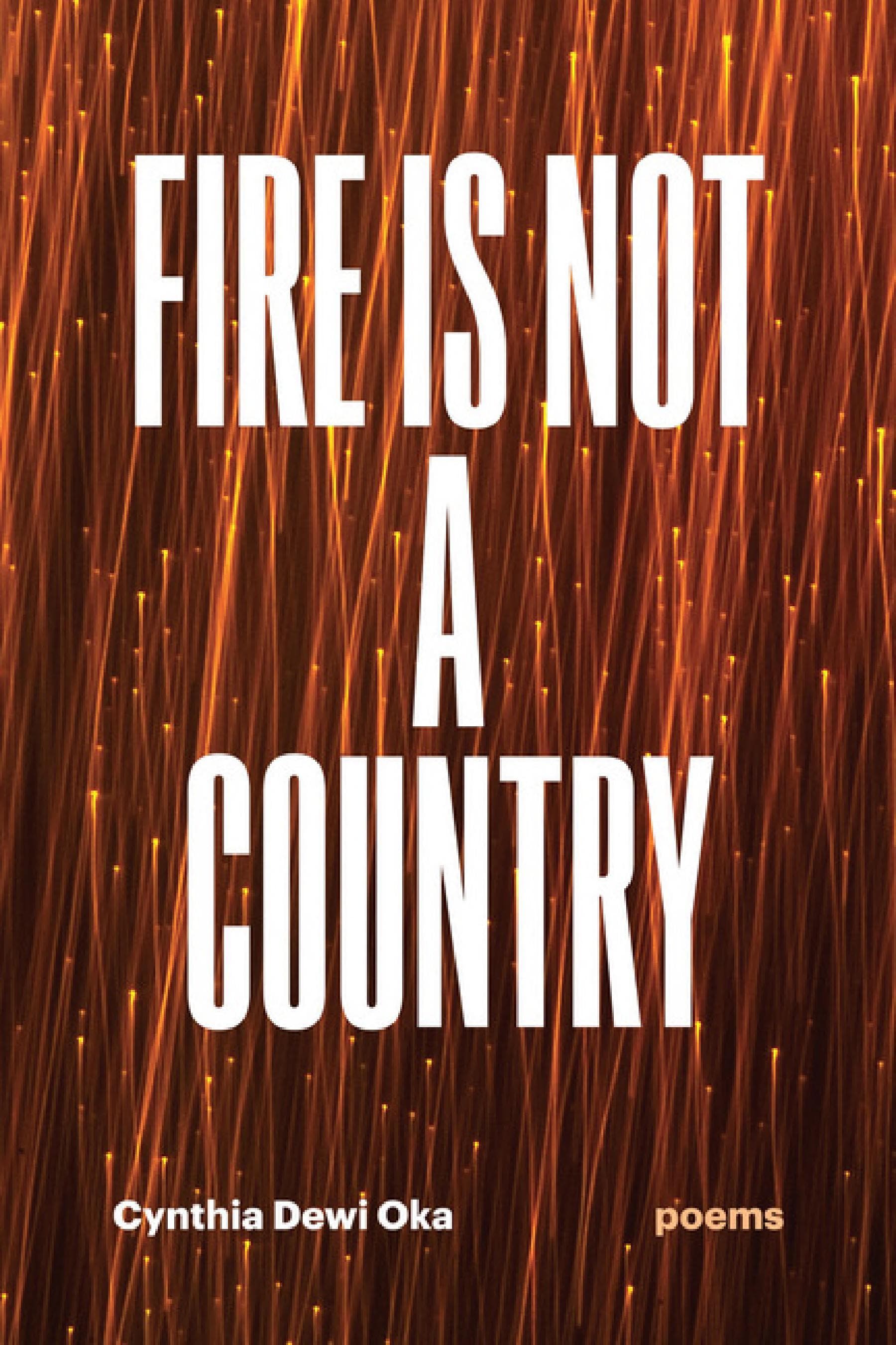 Cover of Fire Is Not a Country: Poems