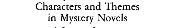Cover of Gay and Lesbian Characters and Themes in Mystery Novels: A Critical Guide to Over 500 Works in English