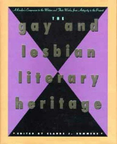 Cover of Gay and Lesbian Literary Heritage