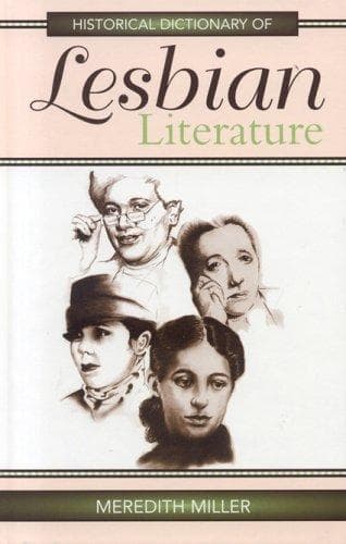 Cover of Historical dictionary of lesbian literature