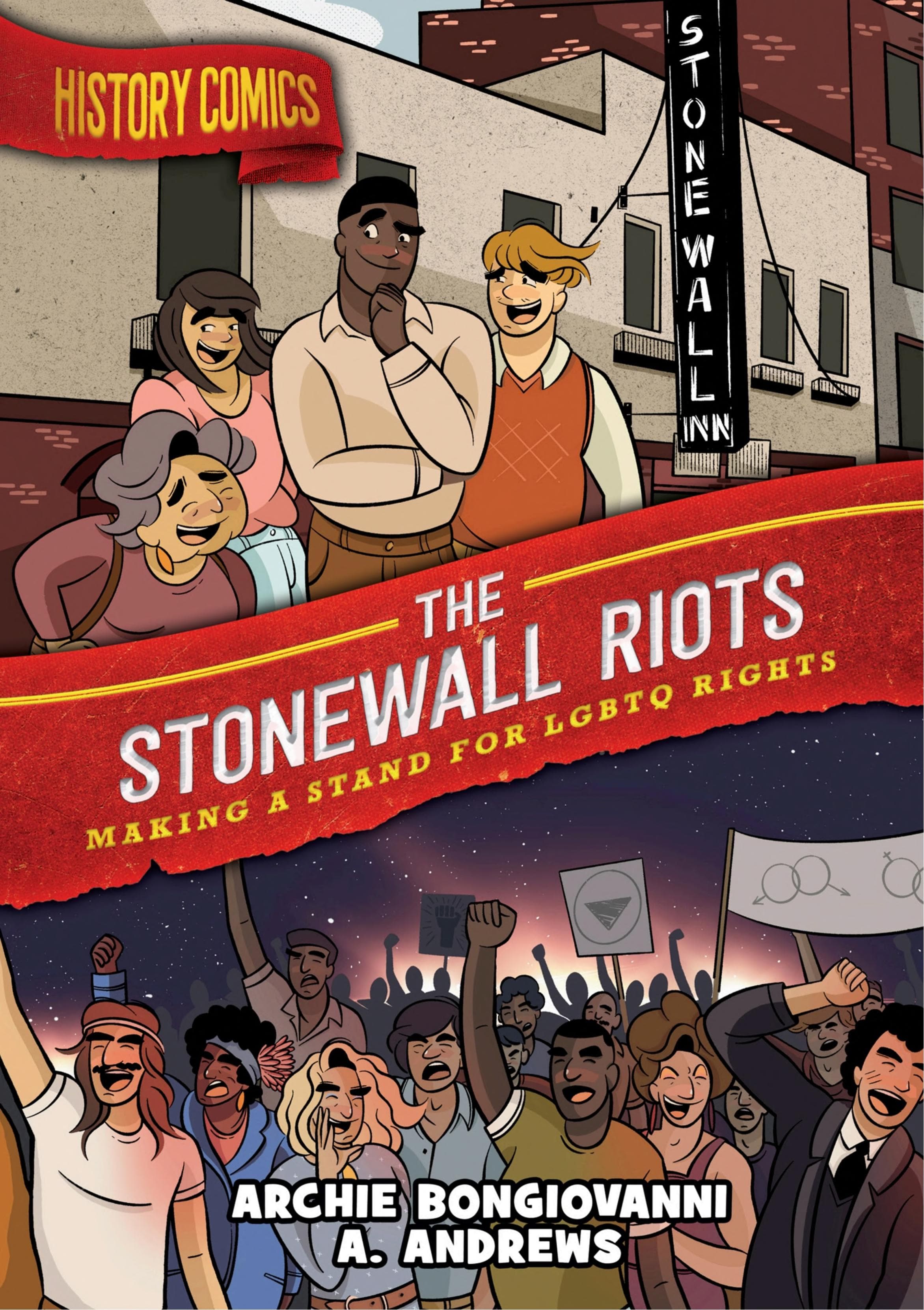 Cover of History Comics: The Stonewall Riots