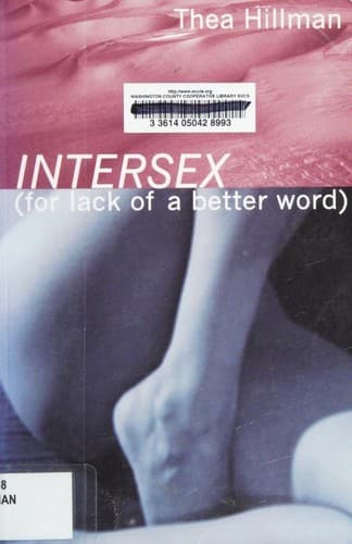Cover of Intersex (for lack of a better word)