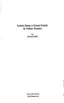 Cover of Letter from a great-uncle & other stories