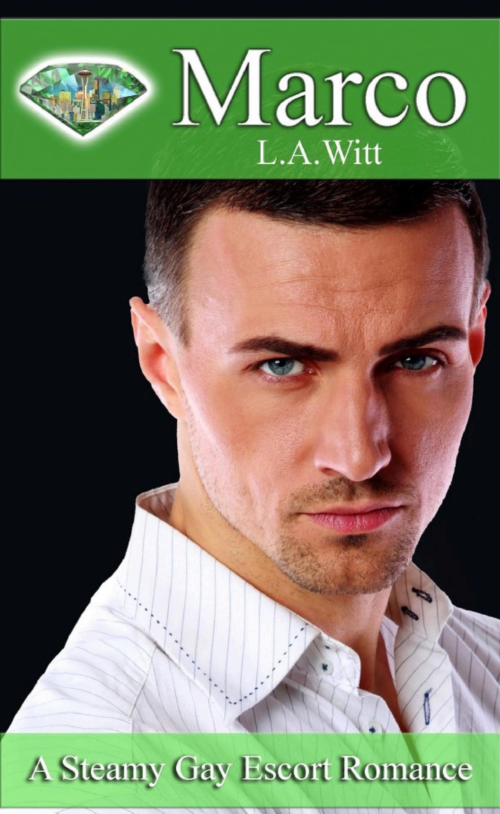 Cover of Marco: A Steamy M/M Contemporary Escort Romance