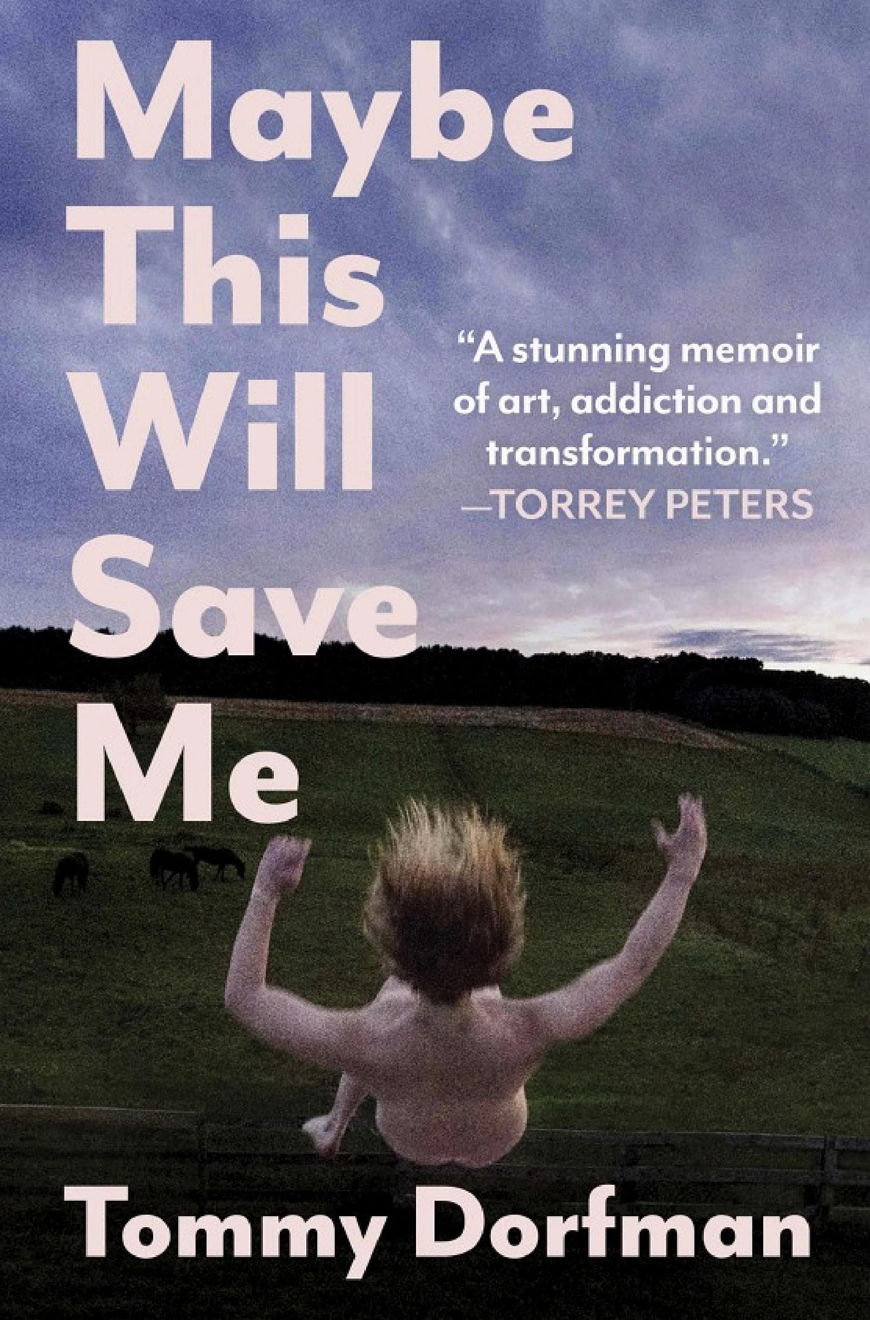 Cover of Maybe This Will Save Me: A Memoir of Art, Addiction and Transformation