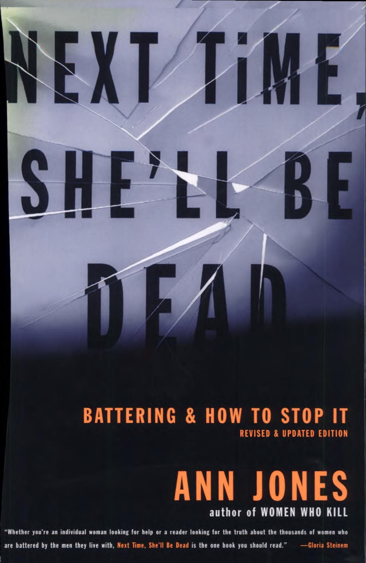 Cover of Next Time, She'll Be Dead: Battering and How to Stop It, Revised and Updated Edition
