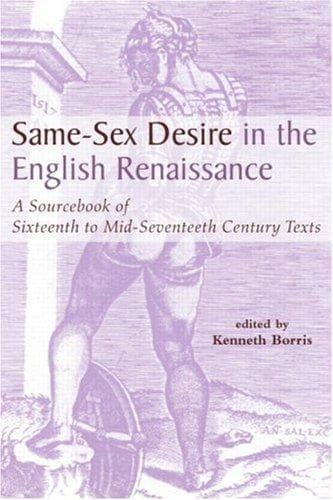 Cover of Same-Sex Desire in the English Renaissance