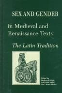 Cover of Sex and Gender in Medieval and Renaissance Texts
