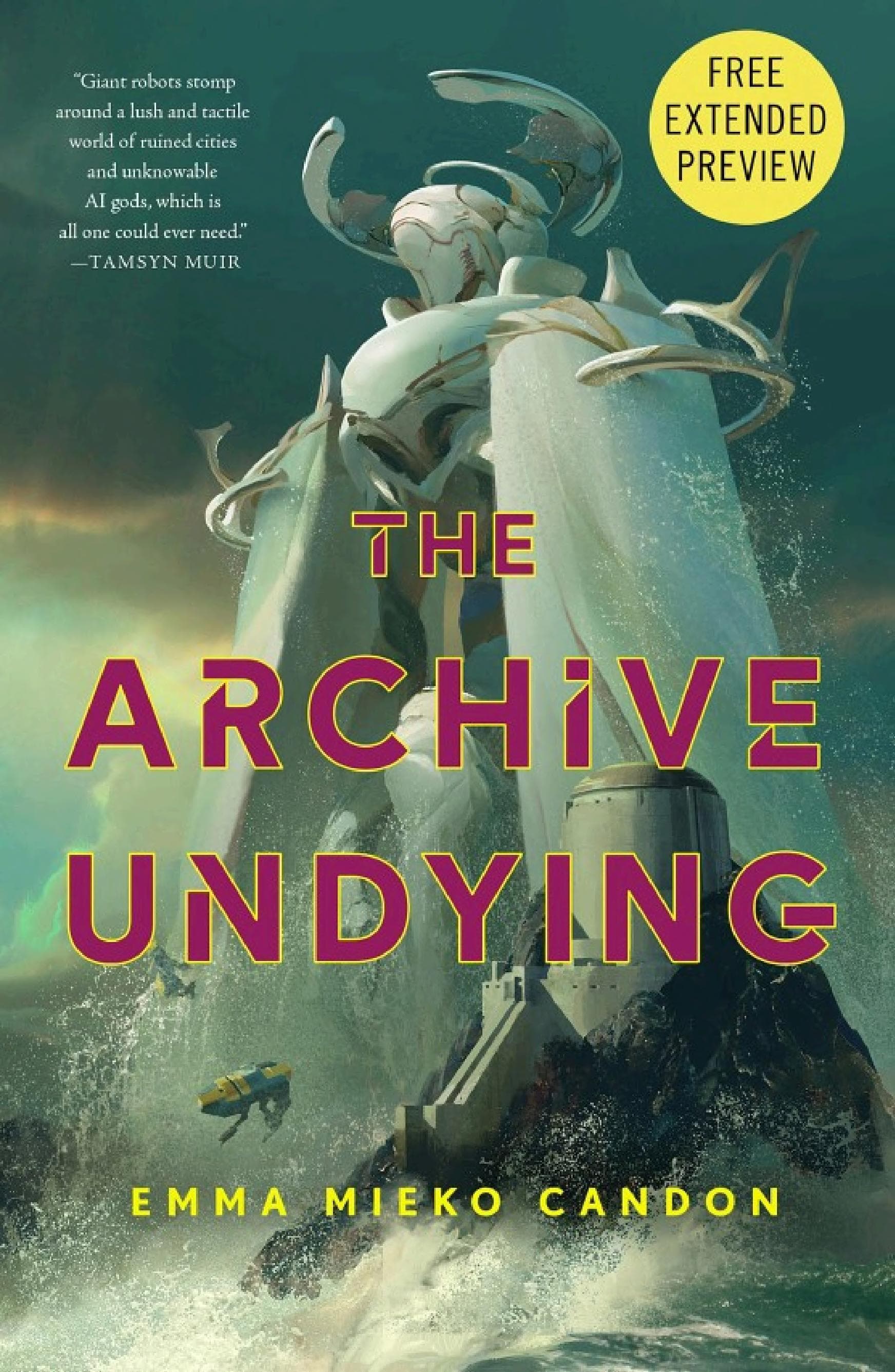 Cover of Sneak Peek for The Archive Undying