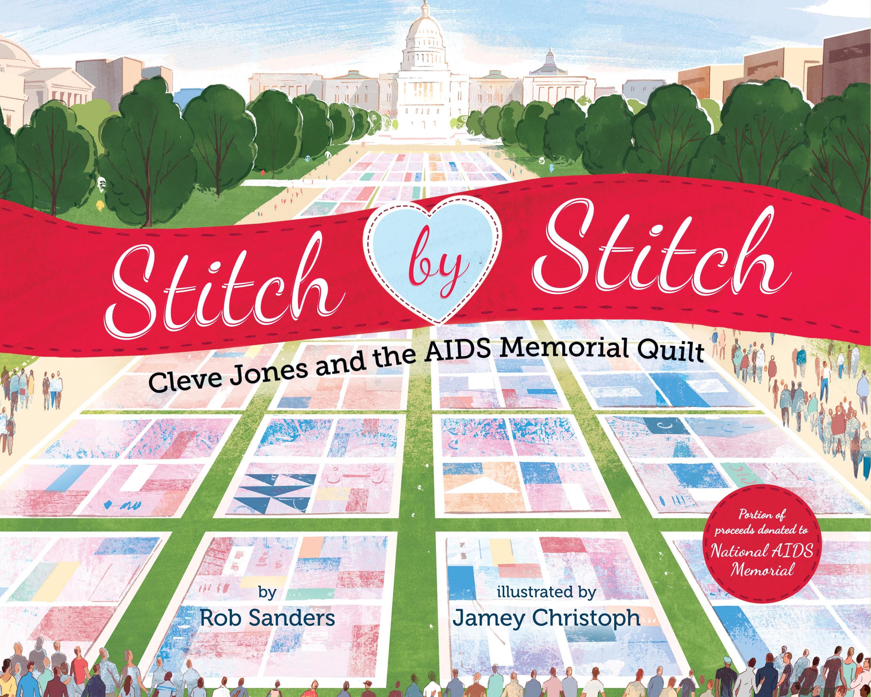 Cover of Stitch by Stitch: Cleve Jones and the AIDS Memorial Quilt