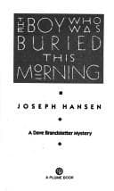 Cover of The Boy Who Was Buried this Morning