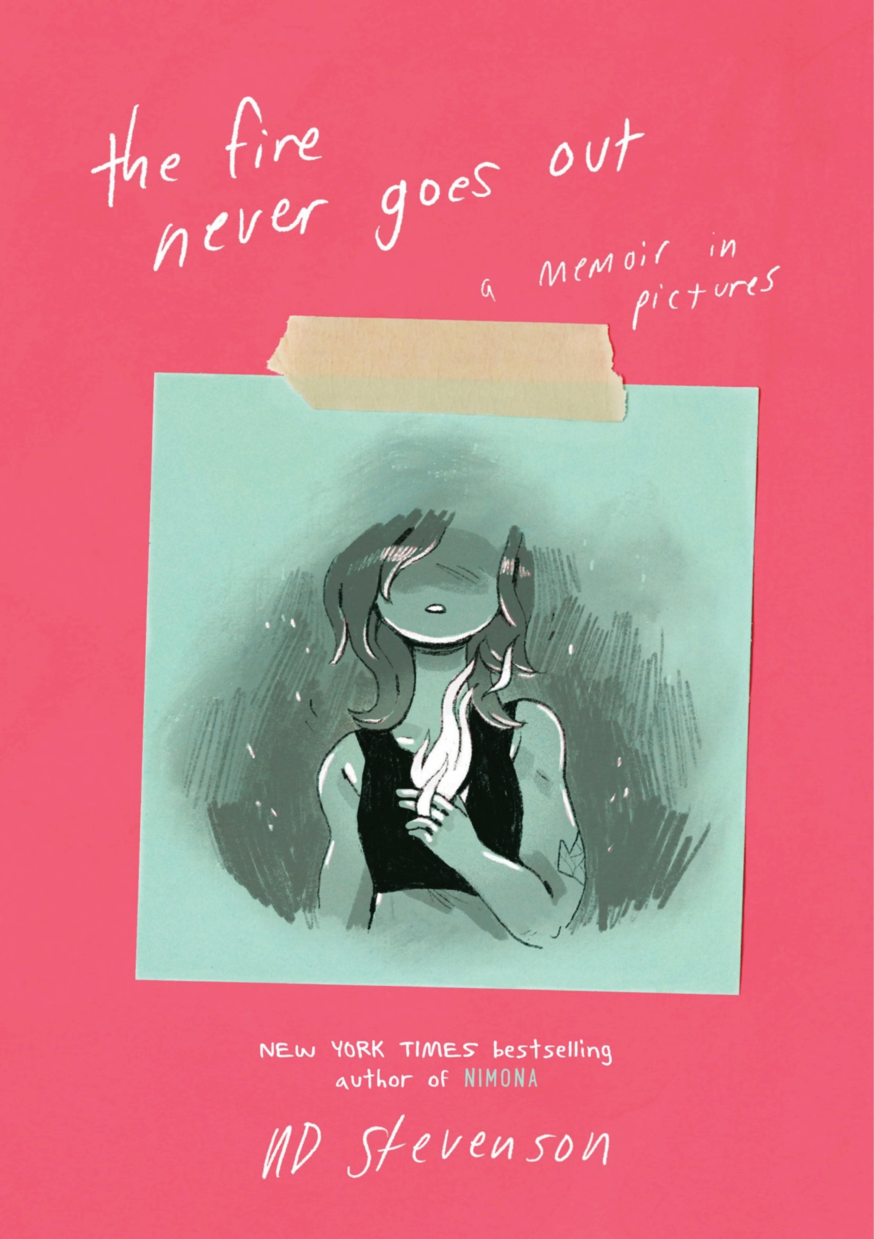 Cover of The Fire Never Goes Out: A Memoir in Pictures