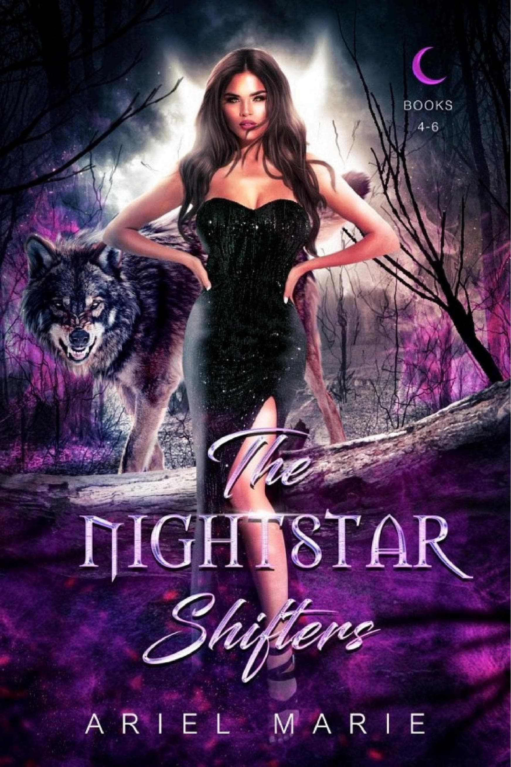 Cover of The Nightstar Shifters: A FF Shifter Paranormal Romance Boxset Books 4-6