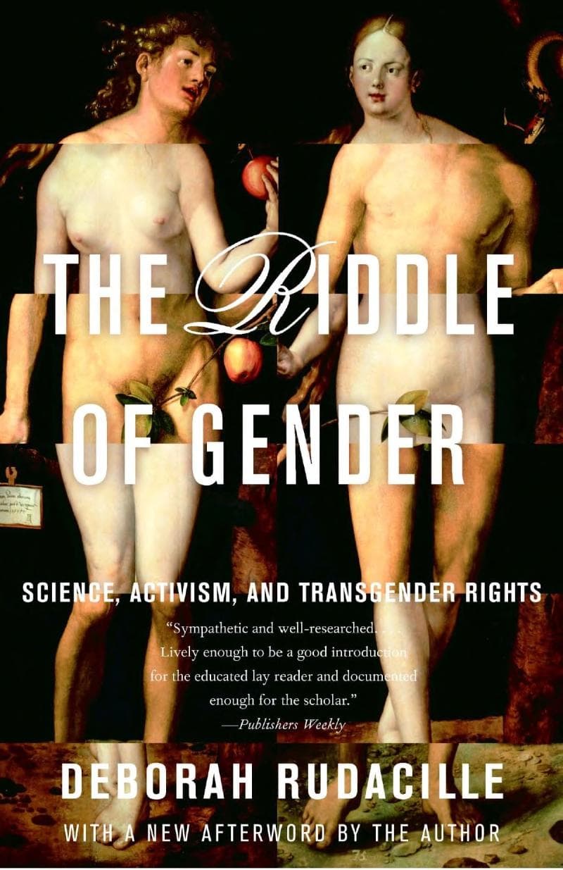 Cover of The Riddle of Gender: Science, Activism, and Transgender Rights
