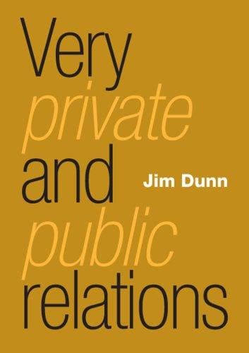 Cover of Very Private and Public Relations